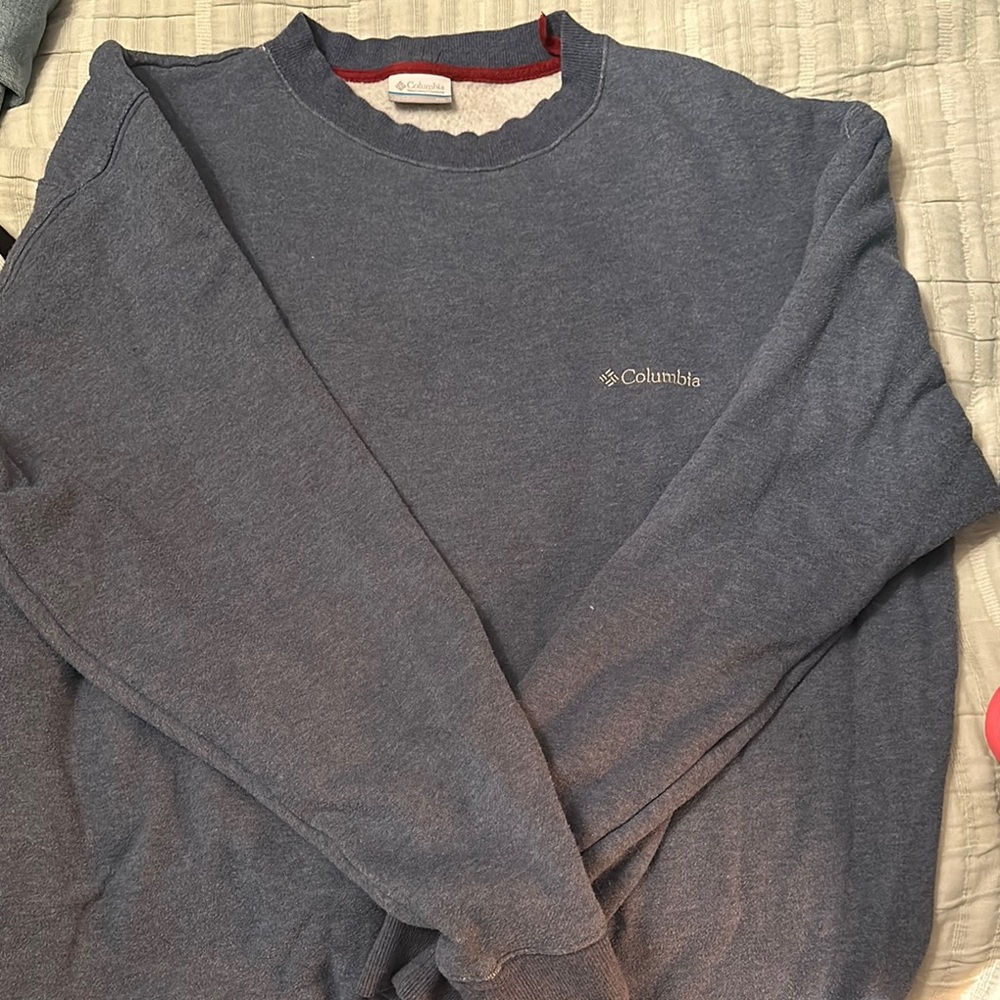Columbia Blue Crewneck Sweatshirt
